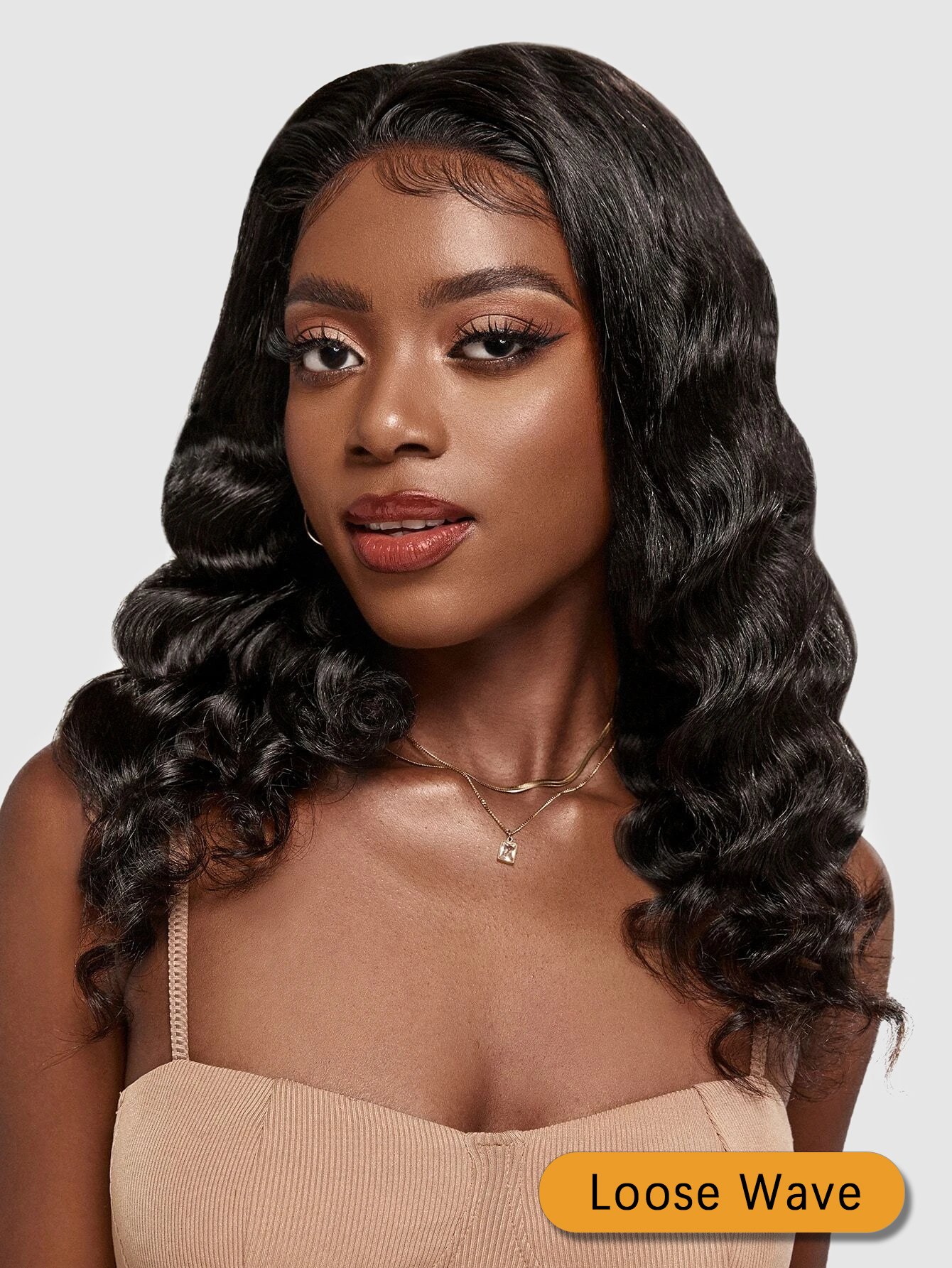 Loose Wave human hair wig