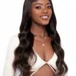 body wave human hair lace front wig