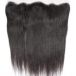13x4 human hair straight HD lace closure