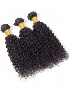 Bundles,100% Unprocessed Human Curly Hair Extensions