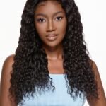 Deep Wave Lace Front Wigs Human Hair 13x4 HD Transparent Lace Frontal Wigs
