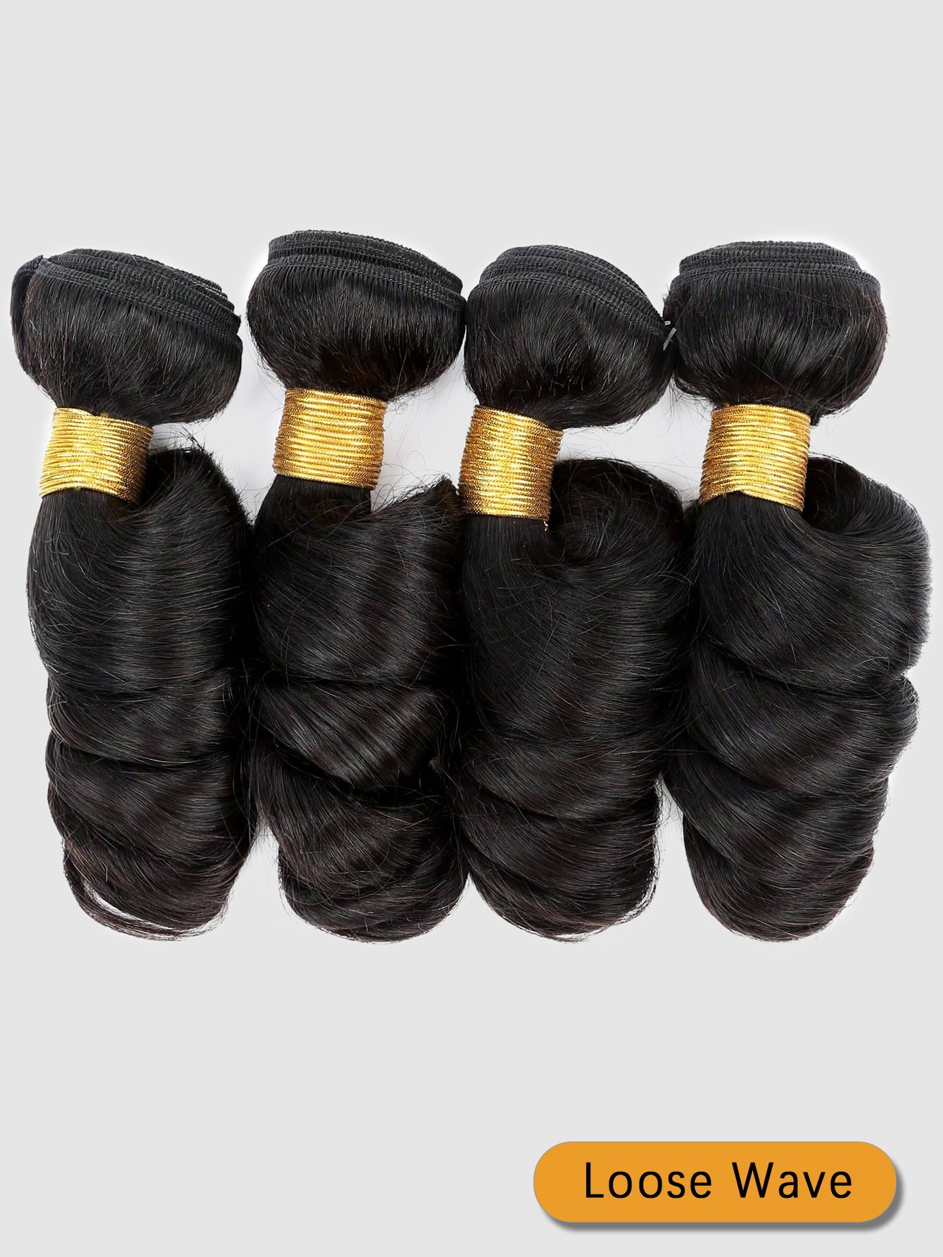 Loose Wave human hair bundles