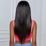 Straight Lace Front Wigs Human Hair Pre Plucked HD Transparent