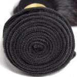 double machine weft for the body wave human hair weft