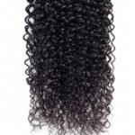 good quality human hair kinky curly hair weft