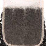 transparent lace closure human hair