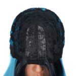 Machine Made Average Size Cap Synthetic Wig