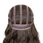 Machine woven hair curtain wig hair