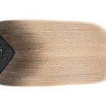 Straight ponytail hair