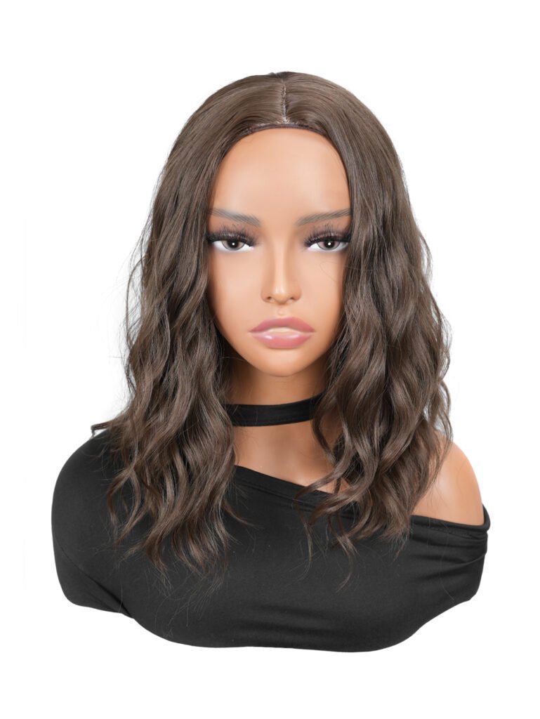Synthetic hair wig