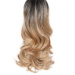 syhthetic fiber ponytail grip extension curly short ponytail small wave grip style ponytail curly hair