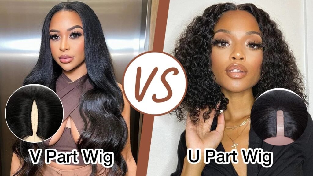 Comparing V-Part Wigs and U-Part Wigs