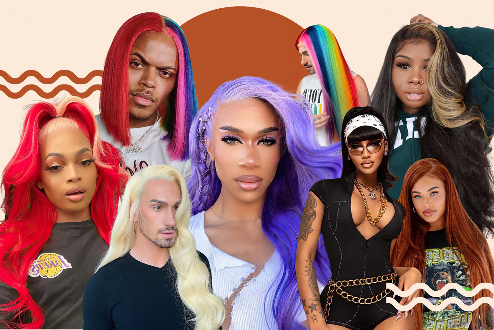 Source Of Hair Used In Wigs