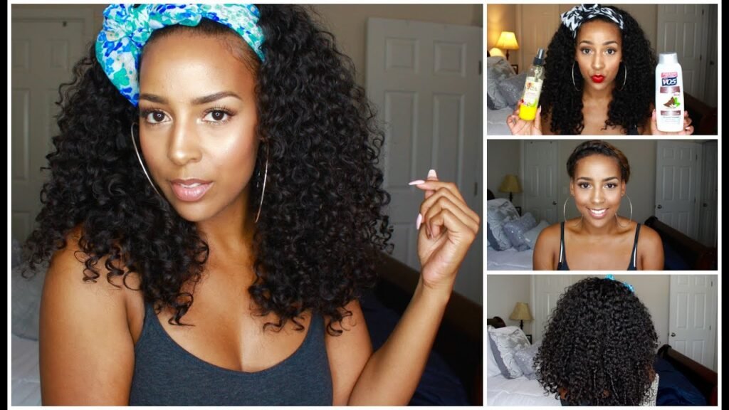 how to wash and care for kinky curly hair wig