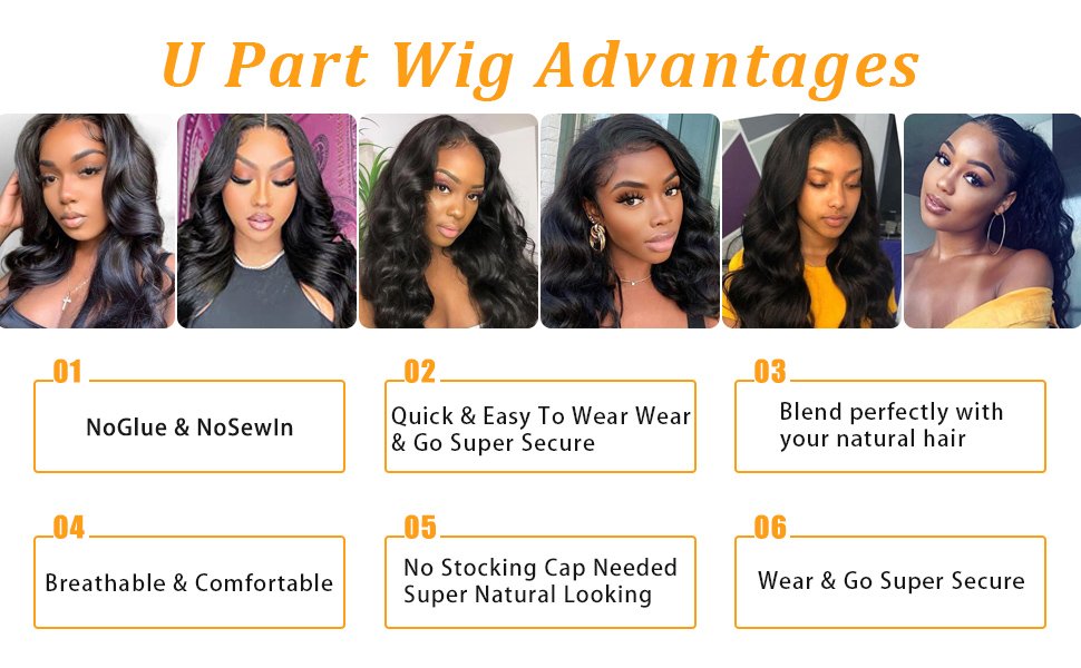 u part wig advantages