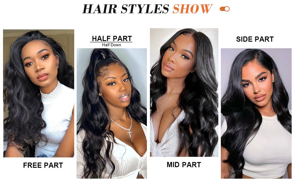 body wave hair style