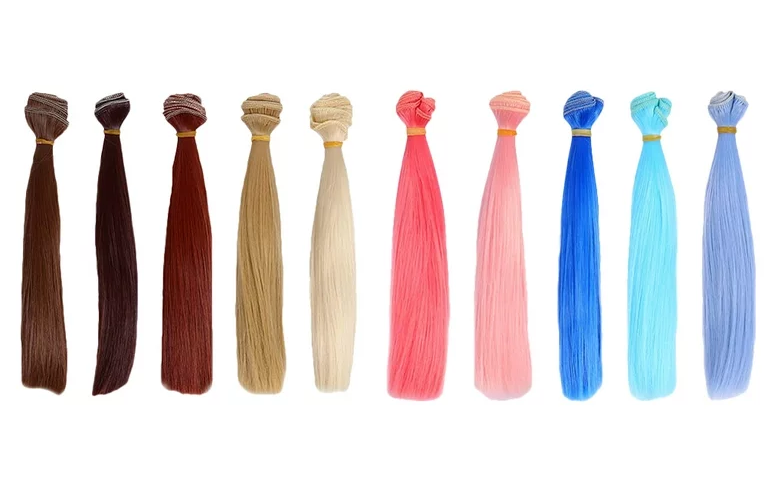 high temperature fiber hair