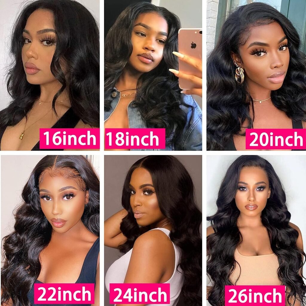 long length body wave wig