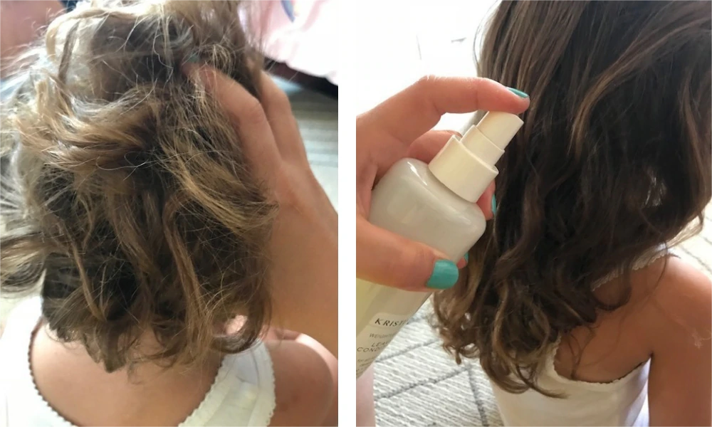 using detangle products