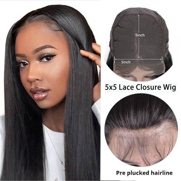 Style Lace Closure Wig