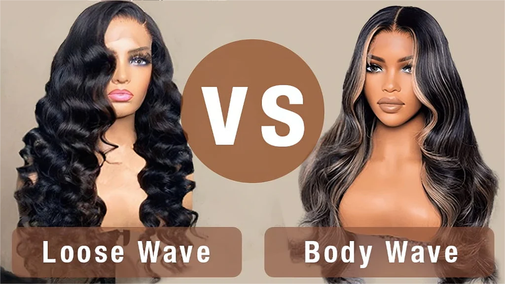 Wave Pattern Difference Between Loose Wave and Body Wave